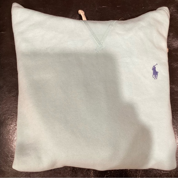 Polo by Ralph Lauren Blue Hoodie with Polo Logo, Size small - Picture 6 of 11